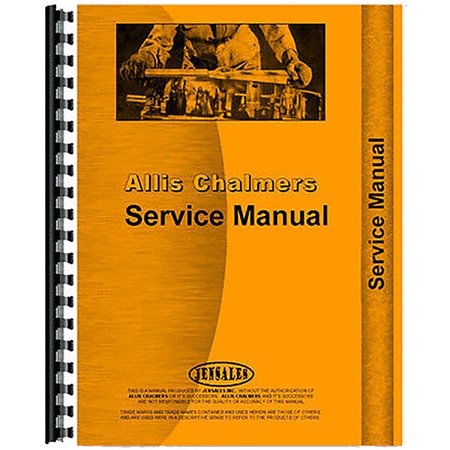 New Service Manual Made Fits Allis Chalmers AC Motor Grader Model U -  AFTERMARKET, RAP66423